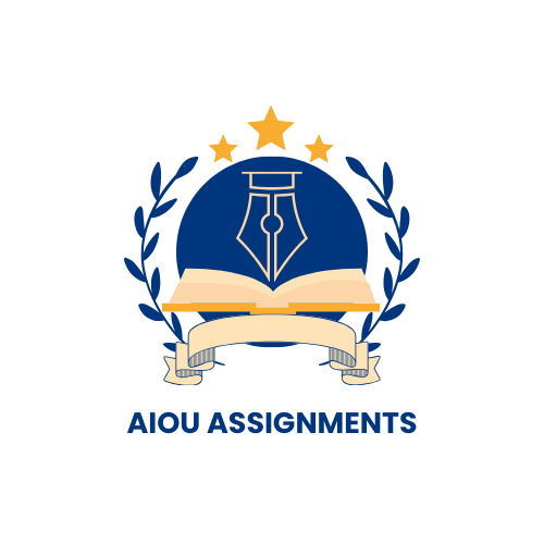 AIOU Assignments logo – providing academic resources and support for Allama Iqbal Open University students.